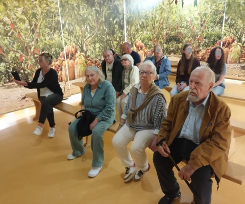Visite du musée du chocolat le Drakkar de Nonant