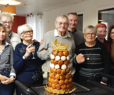 Célébration des 60 ans de mariage à l'EHPAD