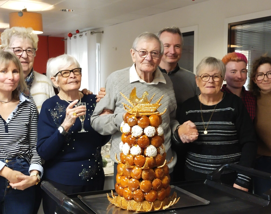 Célébration des 60 ans de mariage à l'EHPAD