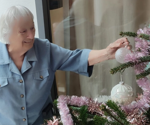 La décoration du sapin de Noël