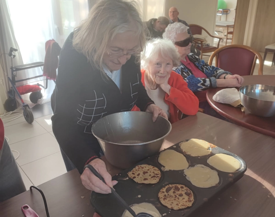 Un atelier Réalisation de crêpes pour la Chandeleur